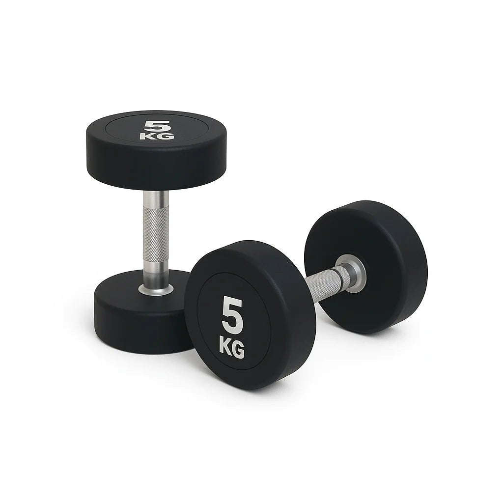 Urethane Round Dumbbell - BlackBear Fitness
